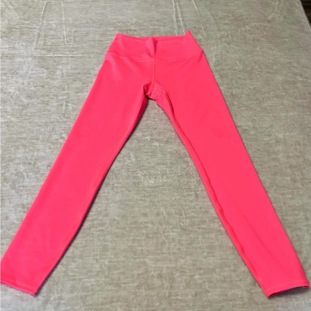 ALO Yoga Neon Pink High-Rise Leggings